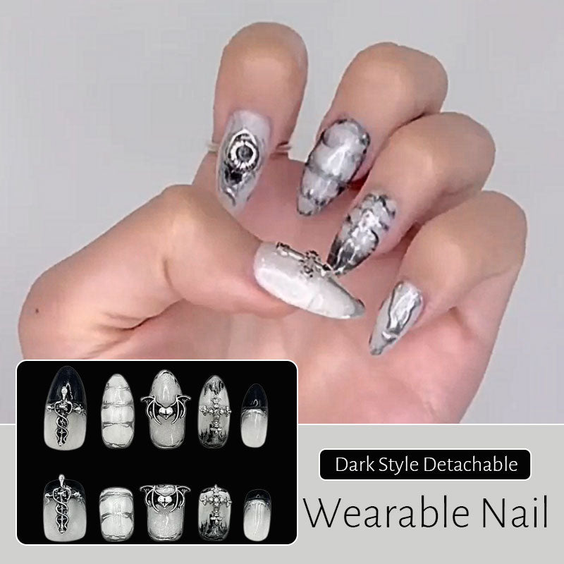 Dark Style Detachable Wearable Nail