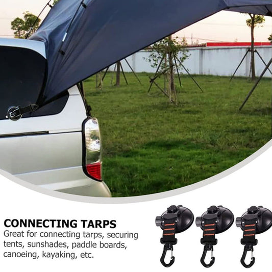 Car Tent Suction Cup Hook Without Punching