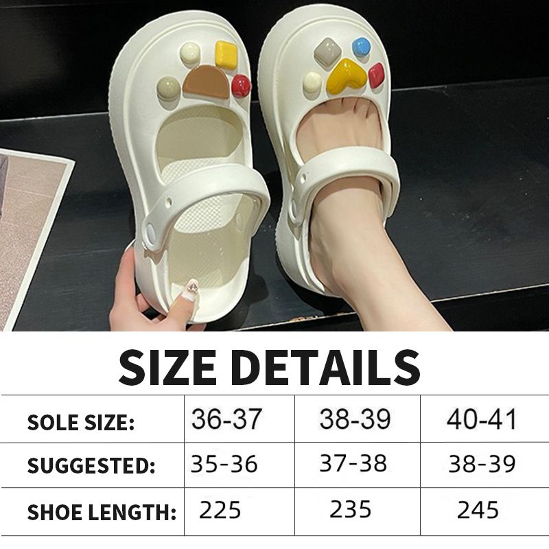 Baotou Half Drag Sandals Clogs