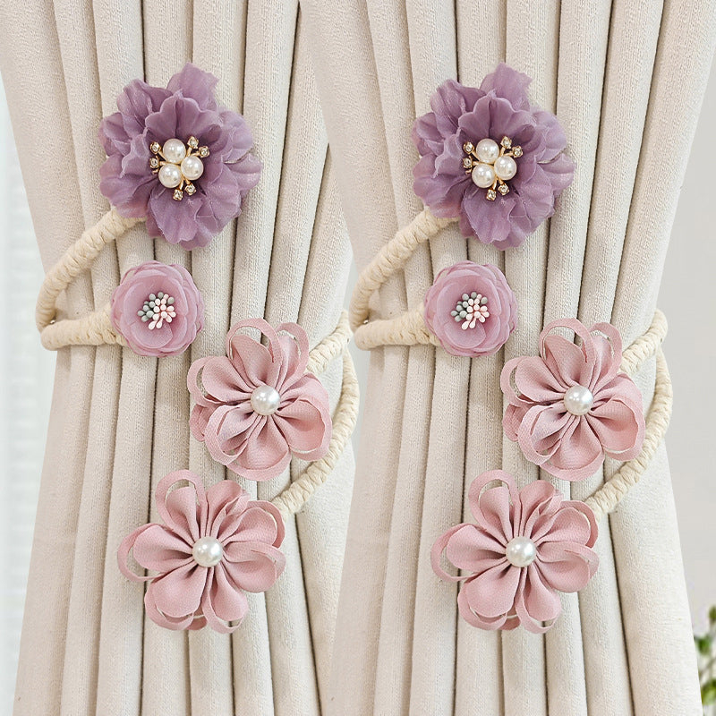 🌹 Rose Flower Curtain Tiebacks 🌹