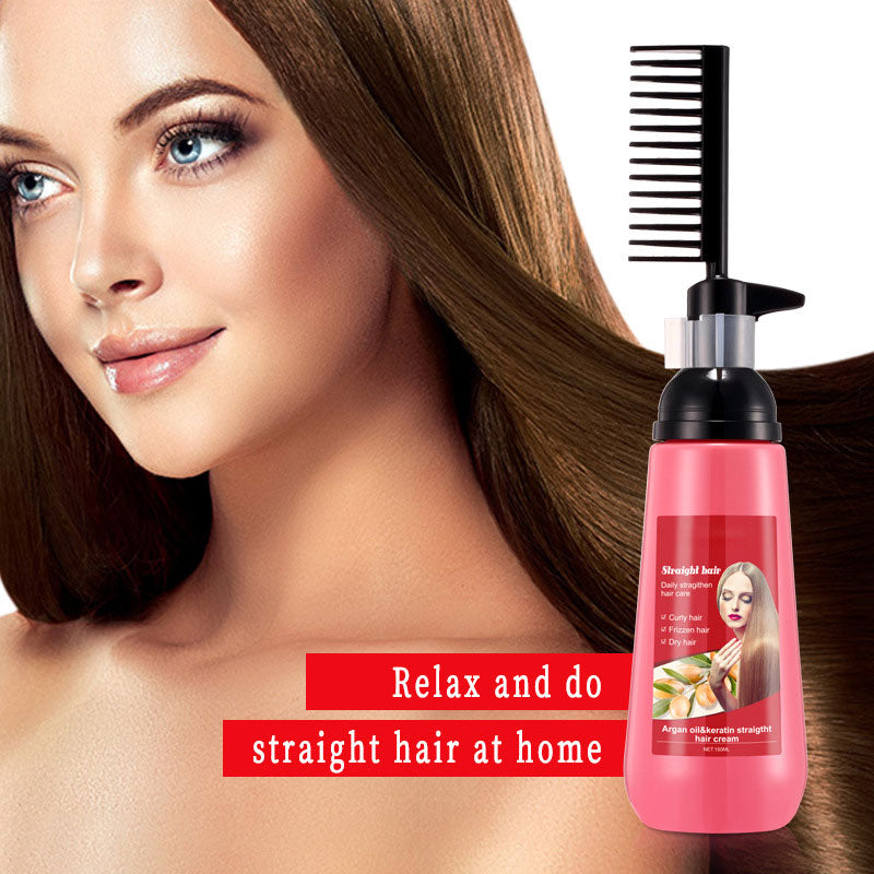 Comb Straight Hair Straightening Cream