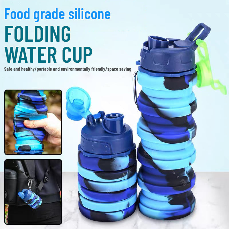 Retractable Anti-Fall Silicone Kettle