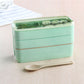 Japanese Wheat Straw Plastic Lunch Box