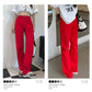 High Waist Colorful Wide Leg Pants