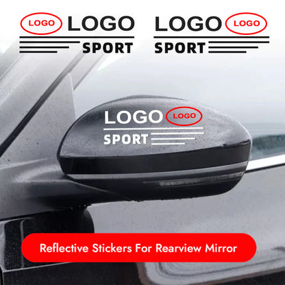 Reflective Stickers For Rearview Mirror