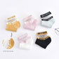 Contrasting Letter Lace Socks