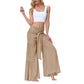 Pleated Wide-Leg Pants