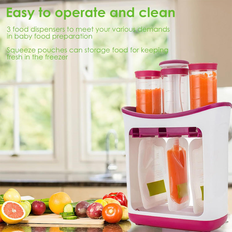 Food Processor with Dispenser