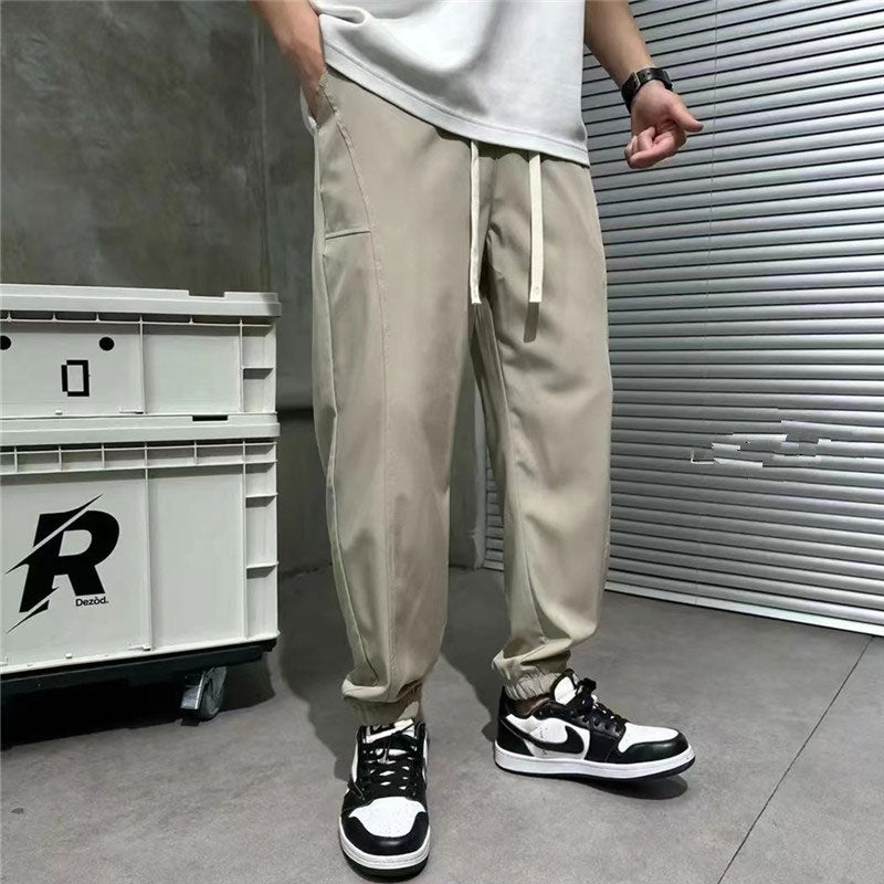 Men'S Ice Silk Casual Pants