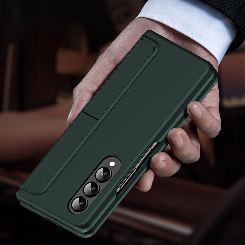 Phone Case With Invisible Bracket With Pen Slot