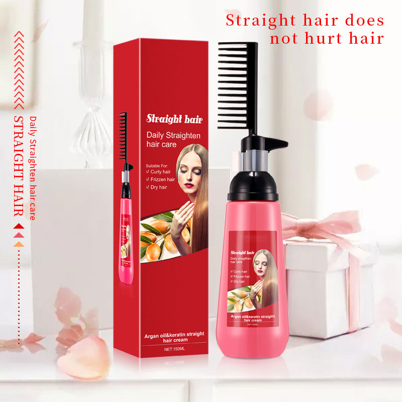 Comb Straight Hair Straightening Cream