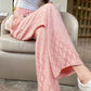 Women'S Straight Ice Silk Wide Leg Pants