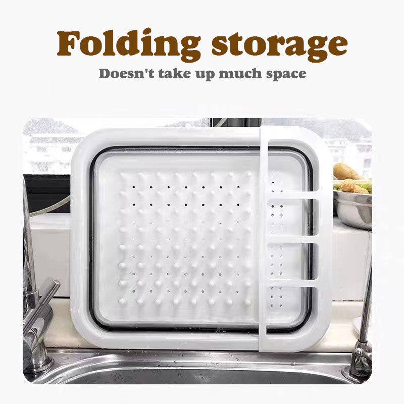 Drying Storage Basket, Collapsible Dish Drainer