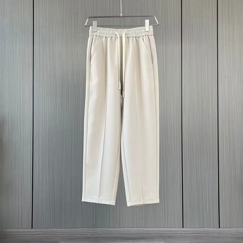 Men'S Summer Casual Loose Straight Trousers