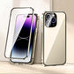 Double Snap Double-Sided Glass Phone Case