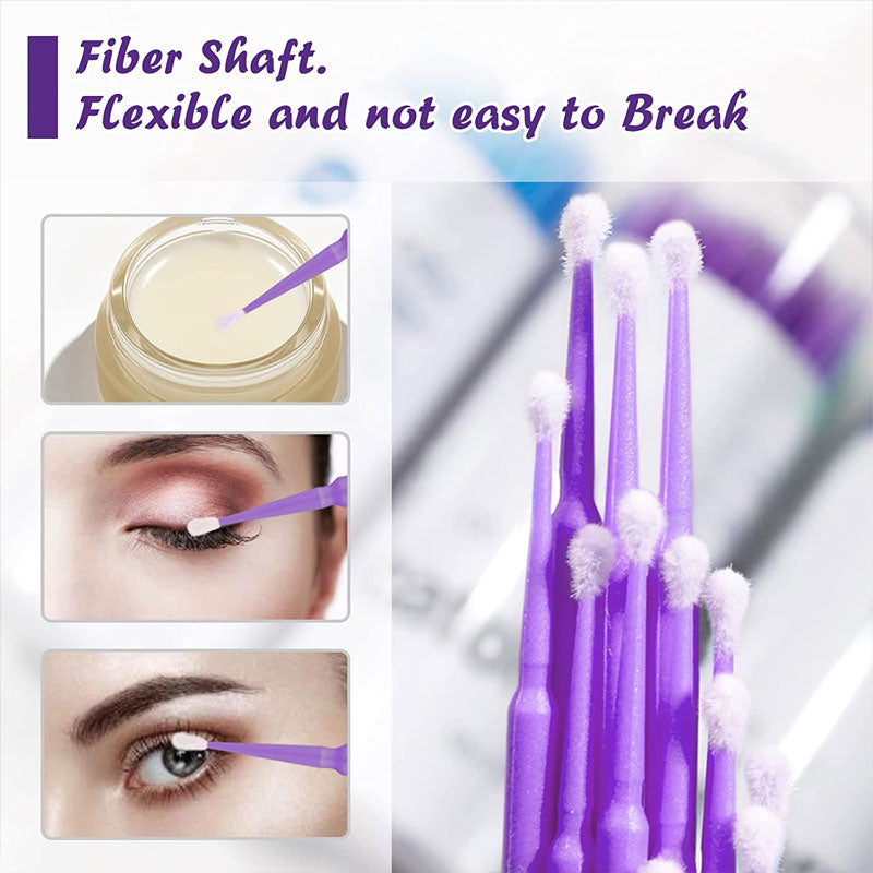 Grafting Eyelashes Cotton Swabs (2pcs)