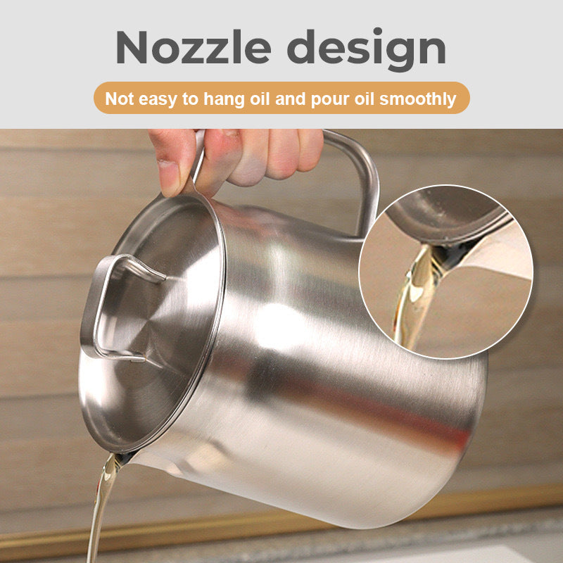 Stainless Steel Oil Filter Pot