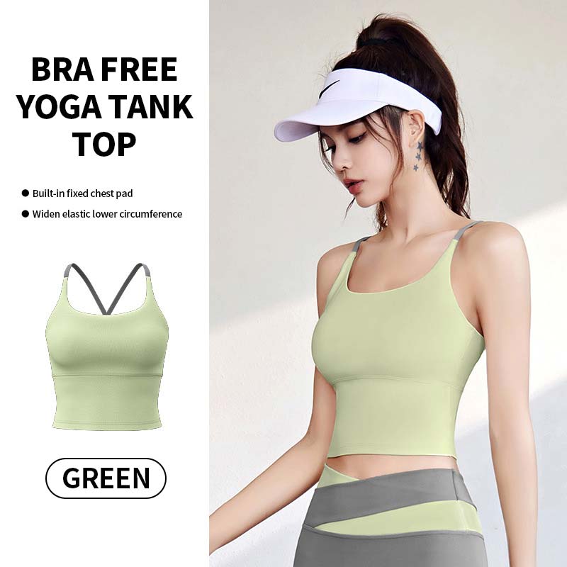 Bra Free Yoga Tank Top