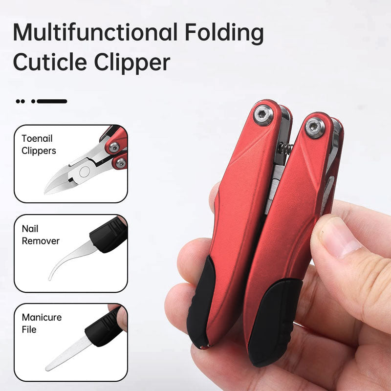 Stainless Steel Foldable Eagle Pliers Toe Nail Clippers