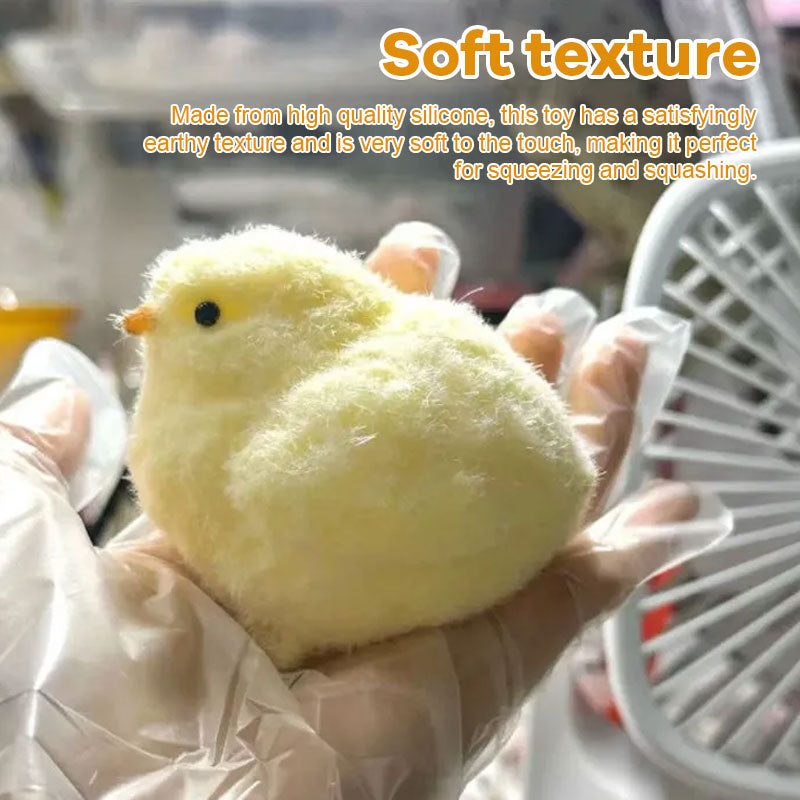 Cute Little Chick Silicone Squeeze Fun Toy