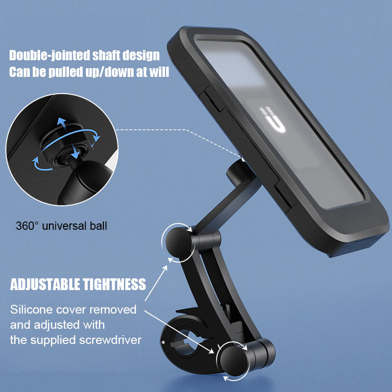 Waterproof And Anti-Fog Bike Phone Holder