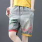 Women'S Embroidered Loose Shorts