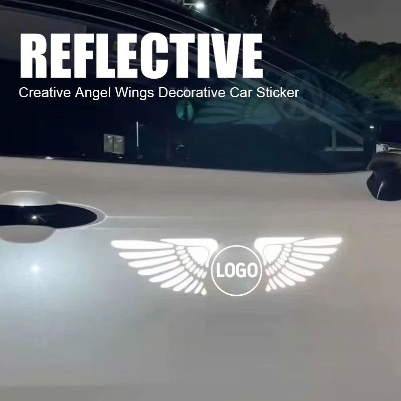 Creative Angel Wings Decorative Car Sticker