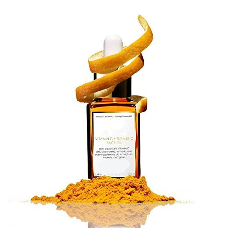 Organic Facial Serum Turmeric Skincare Essential Oil