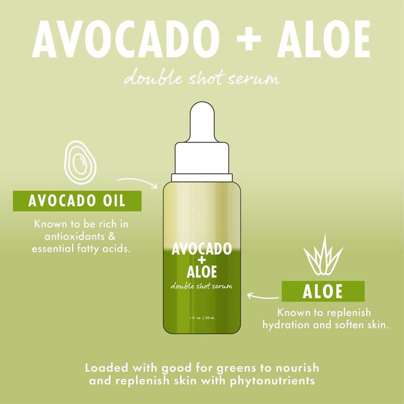 Water Oil Essence Avocado Aloe Vera