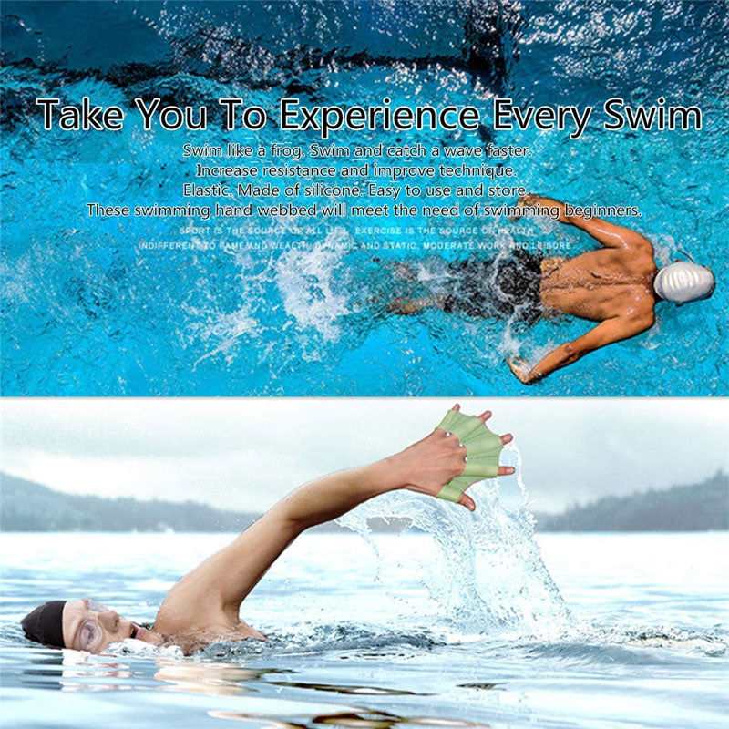 Swimming Frog Silicone Fins