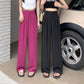 Women'S High Waist Slimming Suit Wide Leg Pants