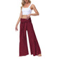 Pleated Wide-Leg Pants