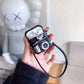 Cute 3D Camera Silicone Earphone Case