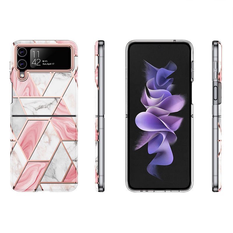 Folding Screen Tpu Marble Phone Case