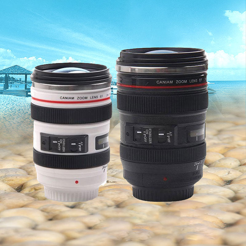 SLR Camera Lens Thermos Cup