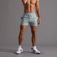 Men'S Vertical Striped Cotton Shorts