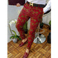 Printed Men'S Slim-Fit Trousers