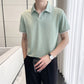 Mulberry Silk Men's V-Neck Polo Short Sleeve