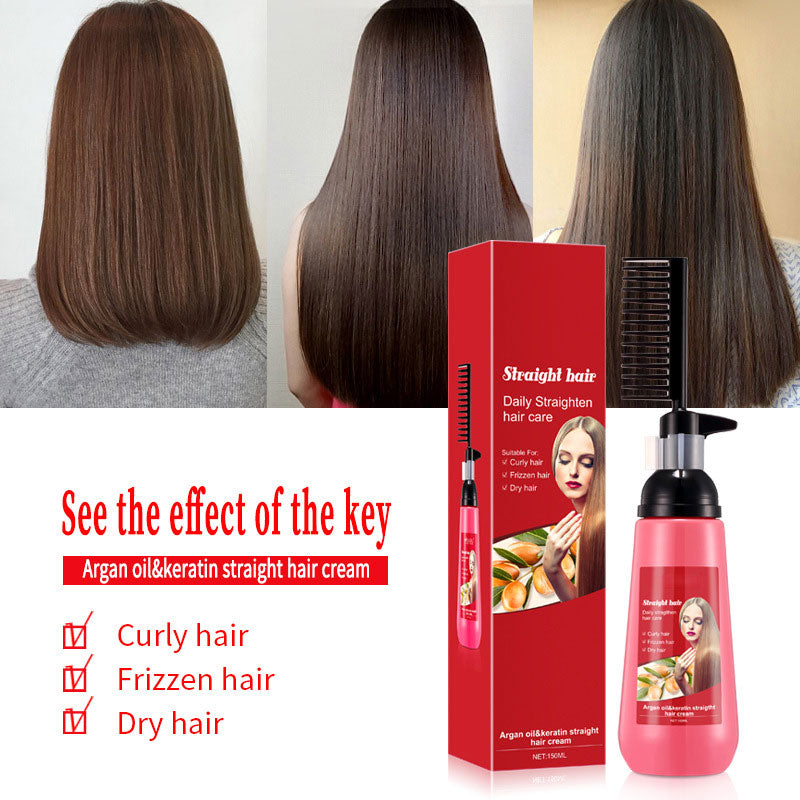 Comb Straight Hair Straightening Cream