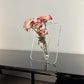 Acrylic Photo Frame Vase Flower Arranger