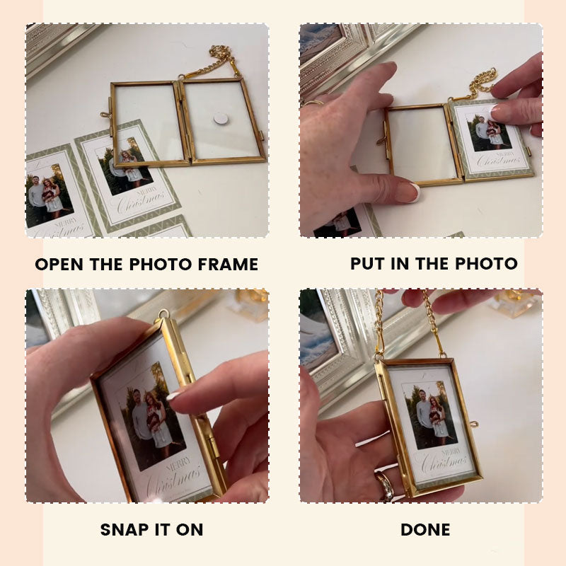 Mini Metal Photo Frame