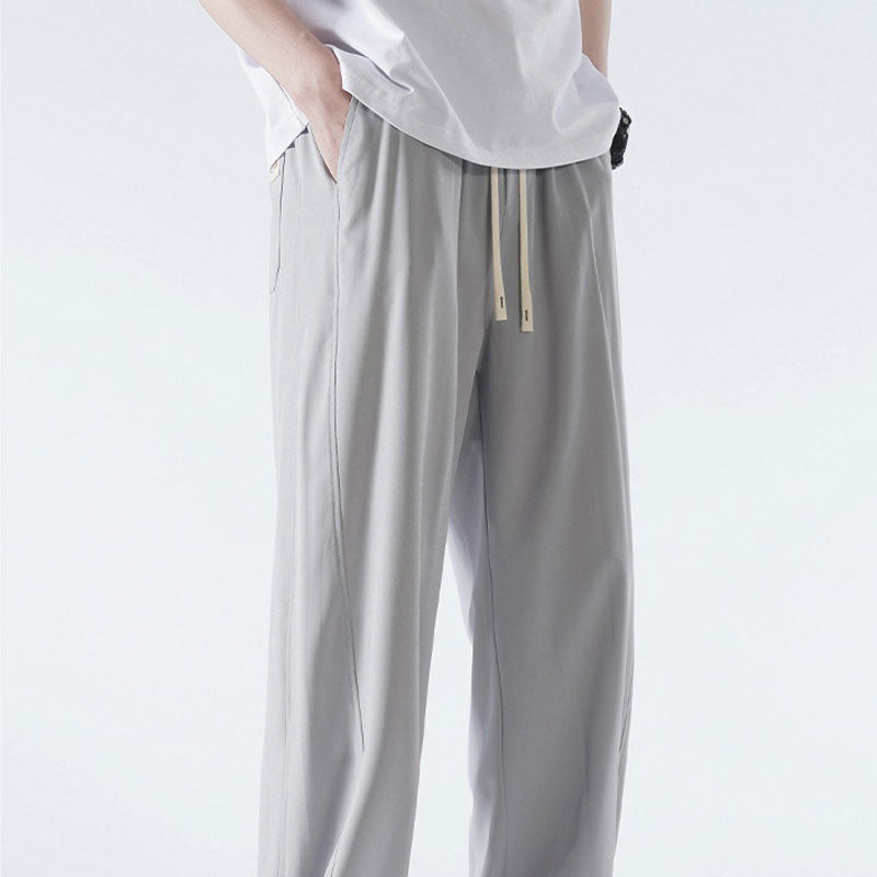 Men'S Straight Wide Leg Pants