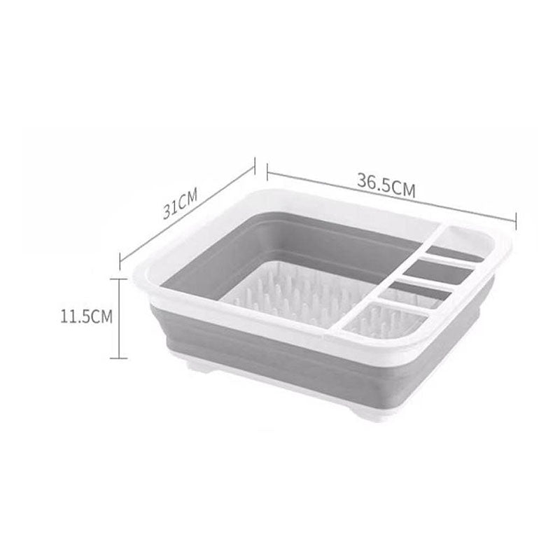 Drying Storage Basket, Collapsible Dish Drainer