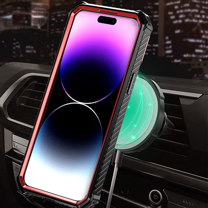 Drop-Proof Swivel Bracket Magnetic Phone Case