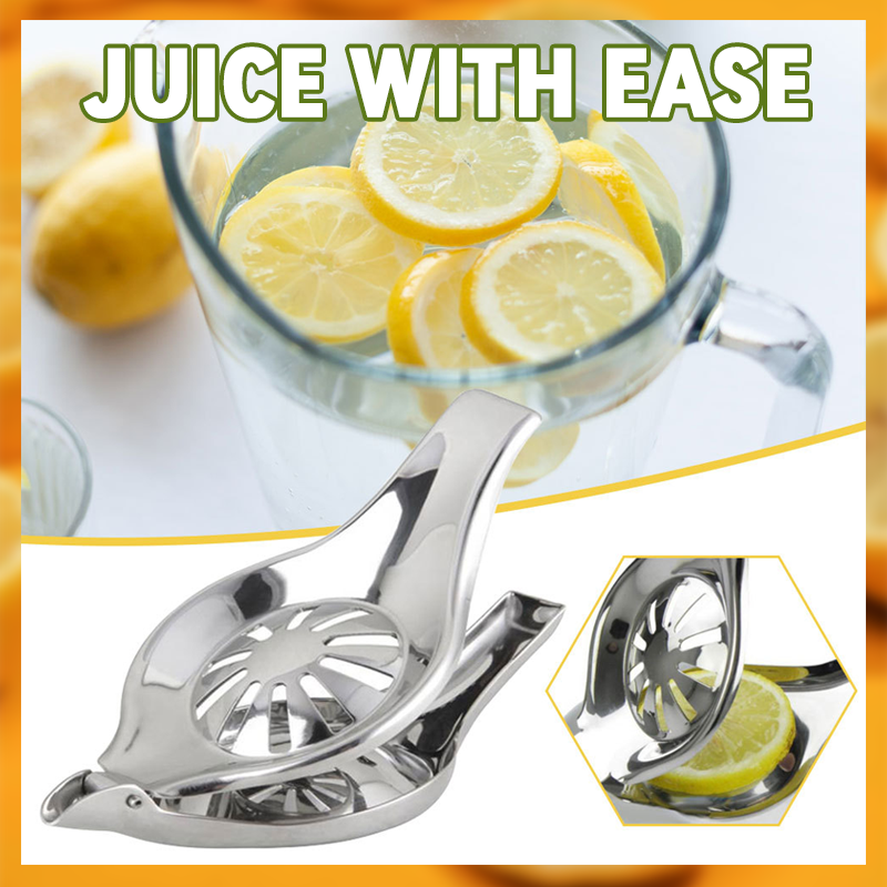 🍋Stainless Steel Acrylic Fish Lemon Squeezer