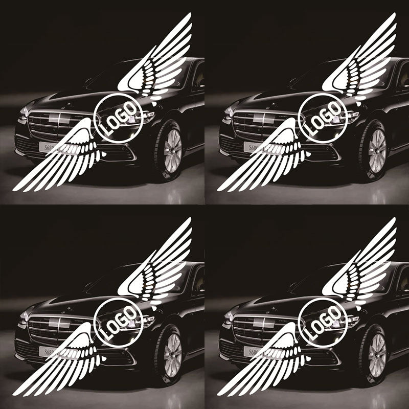 Creative Angel Wings Decorative Car Sticker