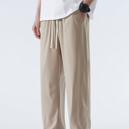 Men'S Straight Wide Leg Pants