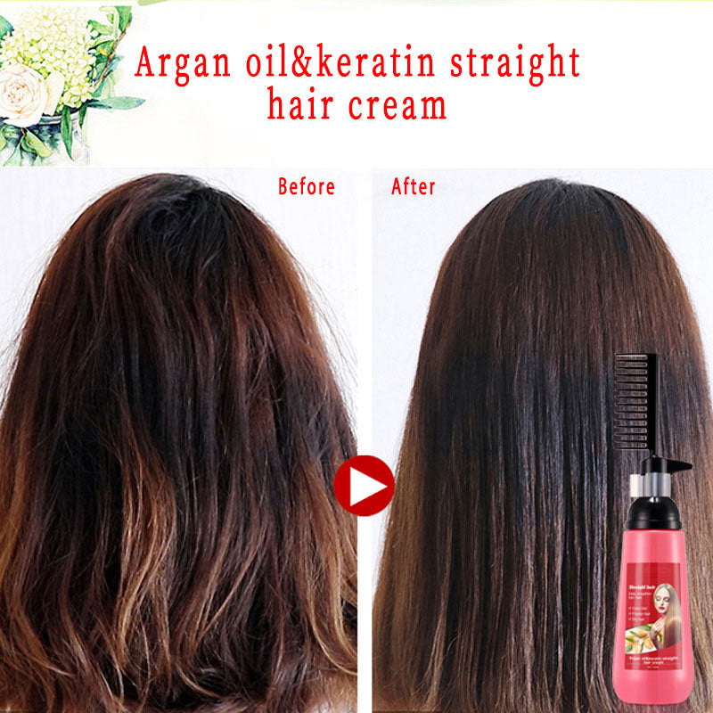 Comb Straight Hair Straightening Cream