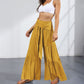 Pleated Wide-Leg Pants