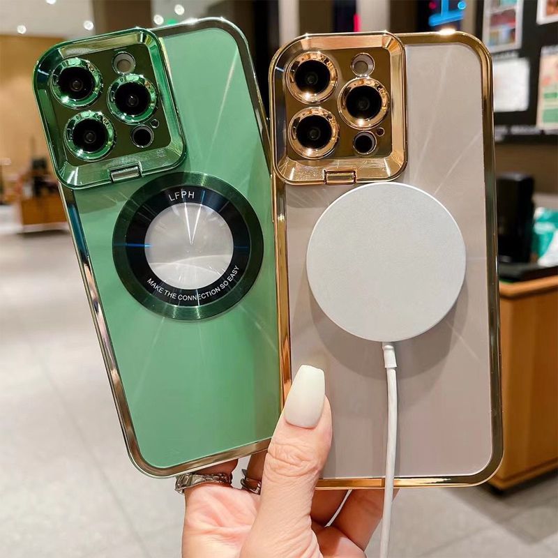 Lens Holder Magnetic Phone Case